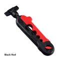 red and black