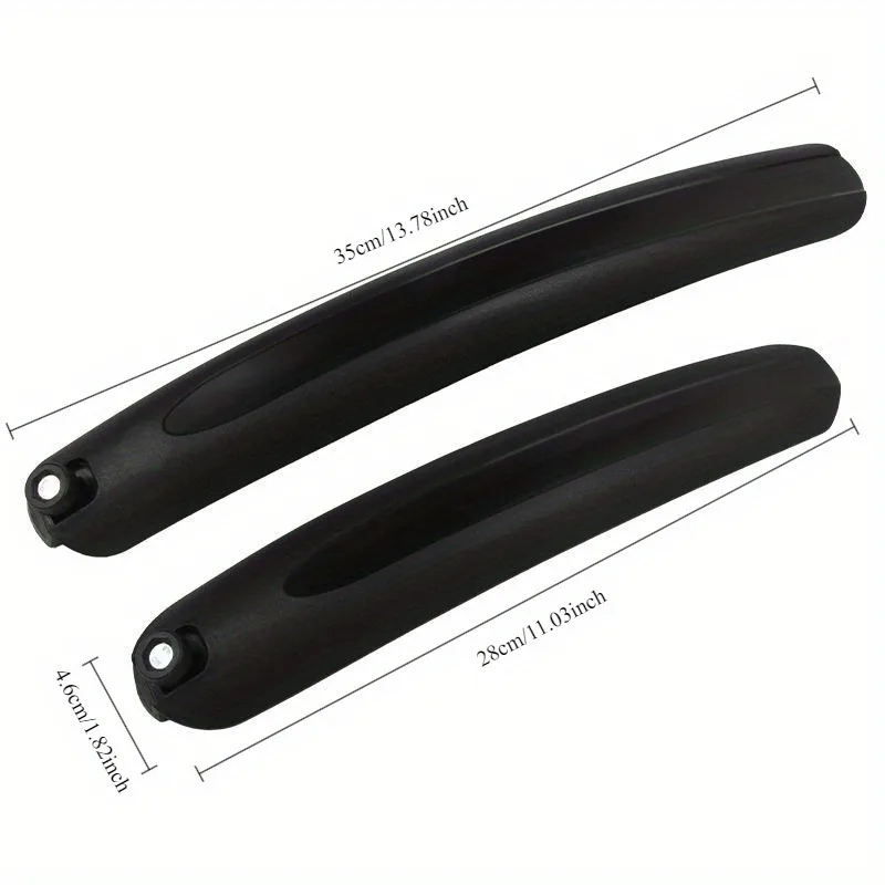 Guardabarros telescópico plegable universal para bicicleta de montaña - imagen 5