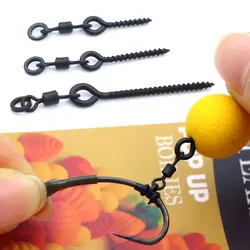 Tornillos giratorios Ronnie para boilie emergente de carpa