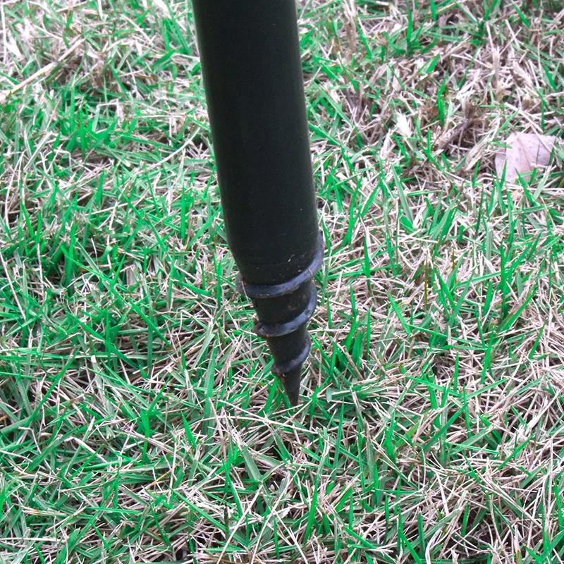 Palos de banco para pesca de carpa, soporte de caña de aluminio, accesorios de pesca, 2 uds. - imagen 4