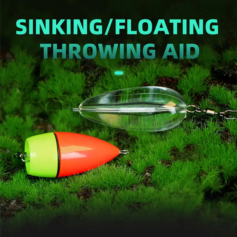 WEIHE-aparejo de pesca combinado Ready Rigs con señuelo de Metal flotador 14 #16 #, caja de aparejos de gancho, accesorio de pesca - imagen 3