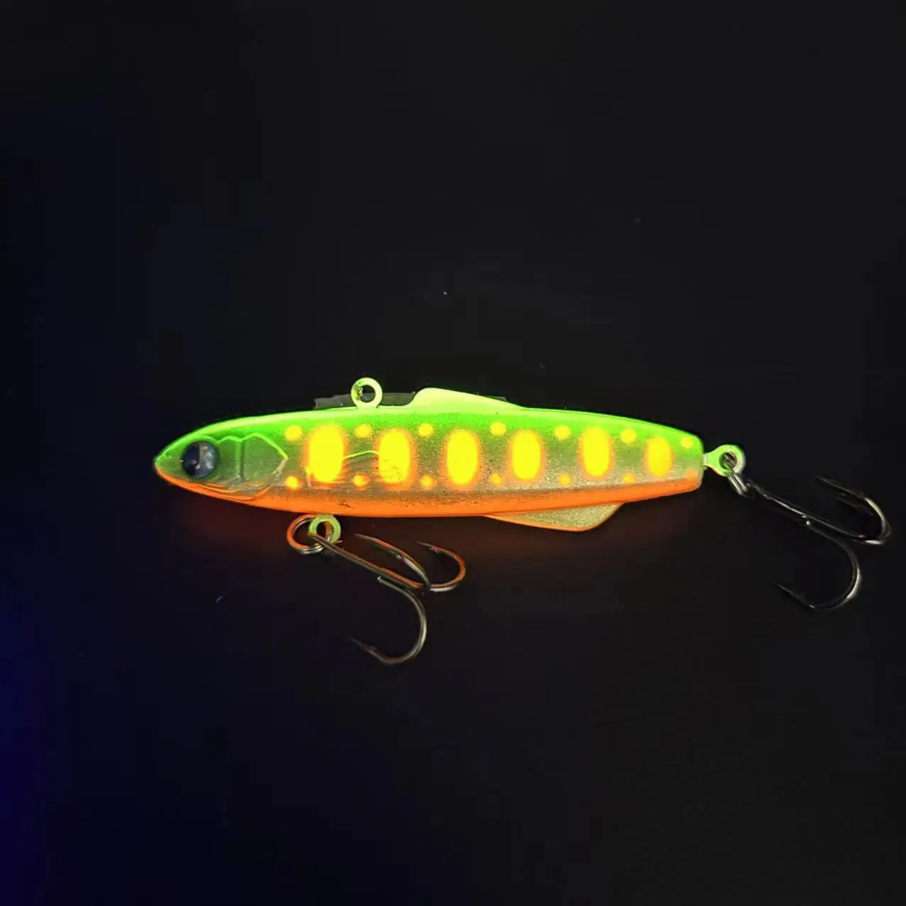TSUYOKI Torpeda-señuelo de silicona Rattlin, 80mm, 28g, Vibs, equilibrio Rattin, pesca en hielo, señuelo giratorio, locura Shiriten Baguette 80 - imagen 4