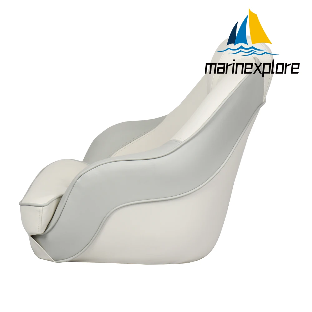 Silla para barcos, asientos para barcos de pesca con cojín de calidad naval, almohadillas para Lancha, accesorios para barcos, silla de conducción marina para Kayak - imagen 4