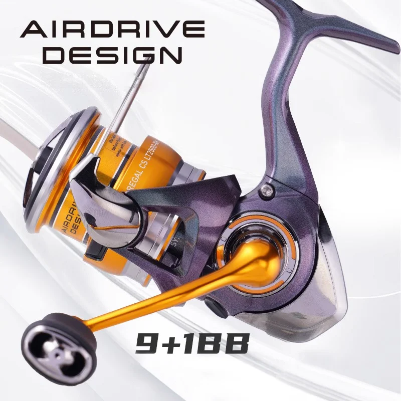 DAIWA REGAL-carrete de pesca giratorio de agua salada, aparejos de pesca de carrete profundo, a 4000D-CXH LT1000S, REGAL CS 9 + 1BB, novedad de 2024 - imagen 2