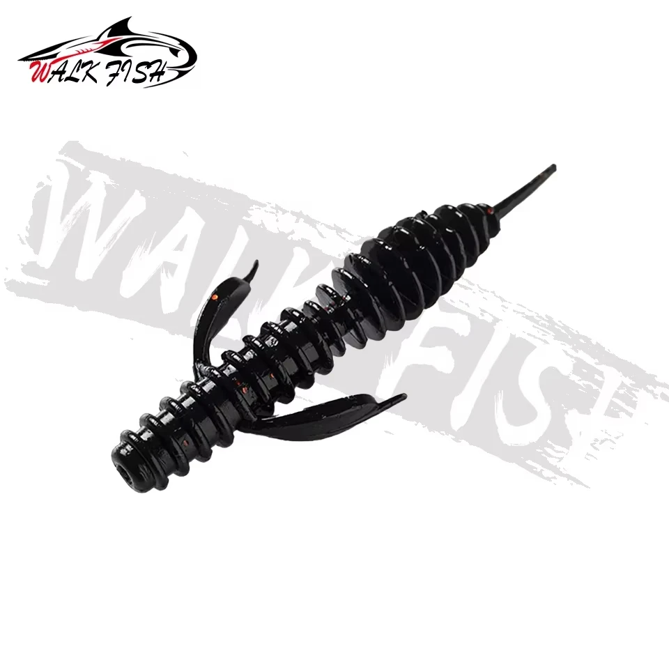 Señuelos de vinilo Walk Fish – Larvas flotantes para agua dulce