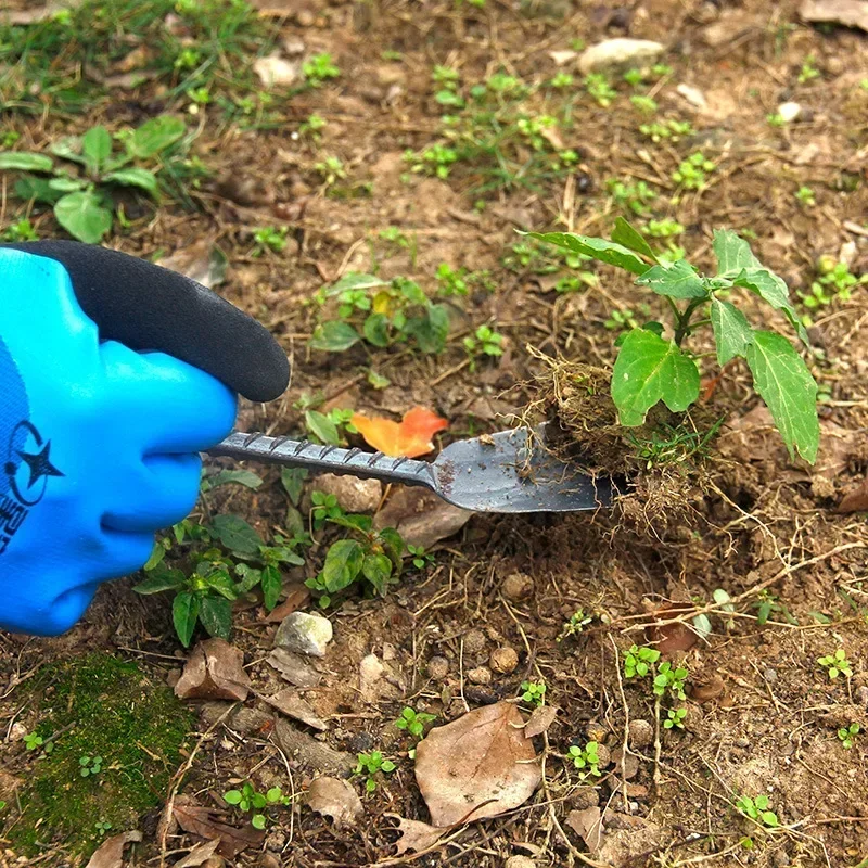 Pala para excavar el suelo, herramientas de forja y plantar antigua, pala para aflojar el hogar, herramientas de jardín para el hogar - imagen 2