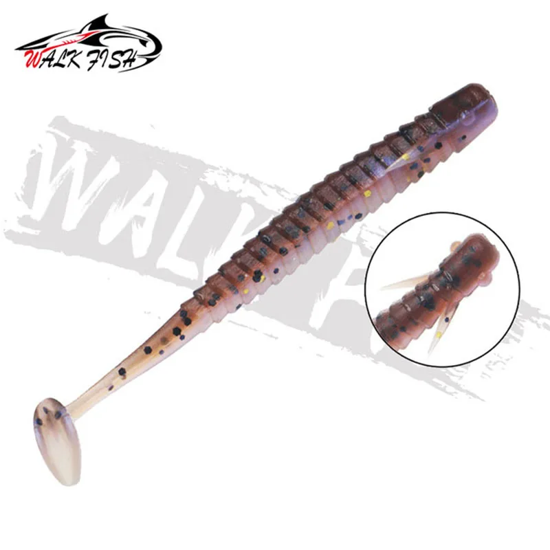Señuelo blando WALK FISH pececillo cola de paleta - Para carpa y lucio - imagen 4
