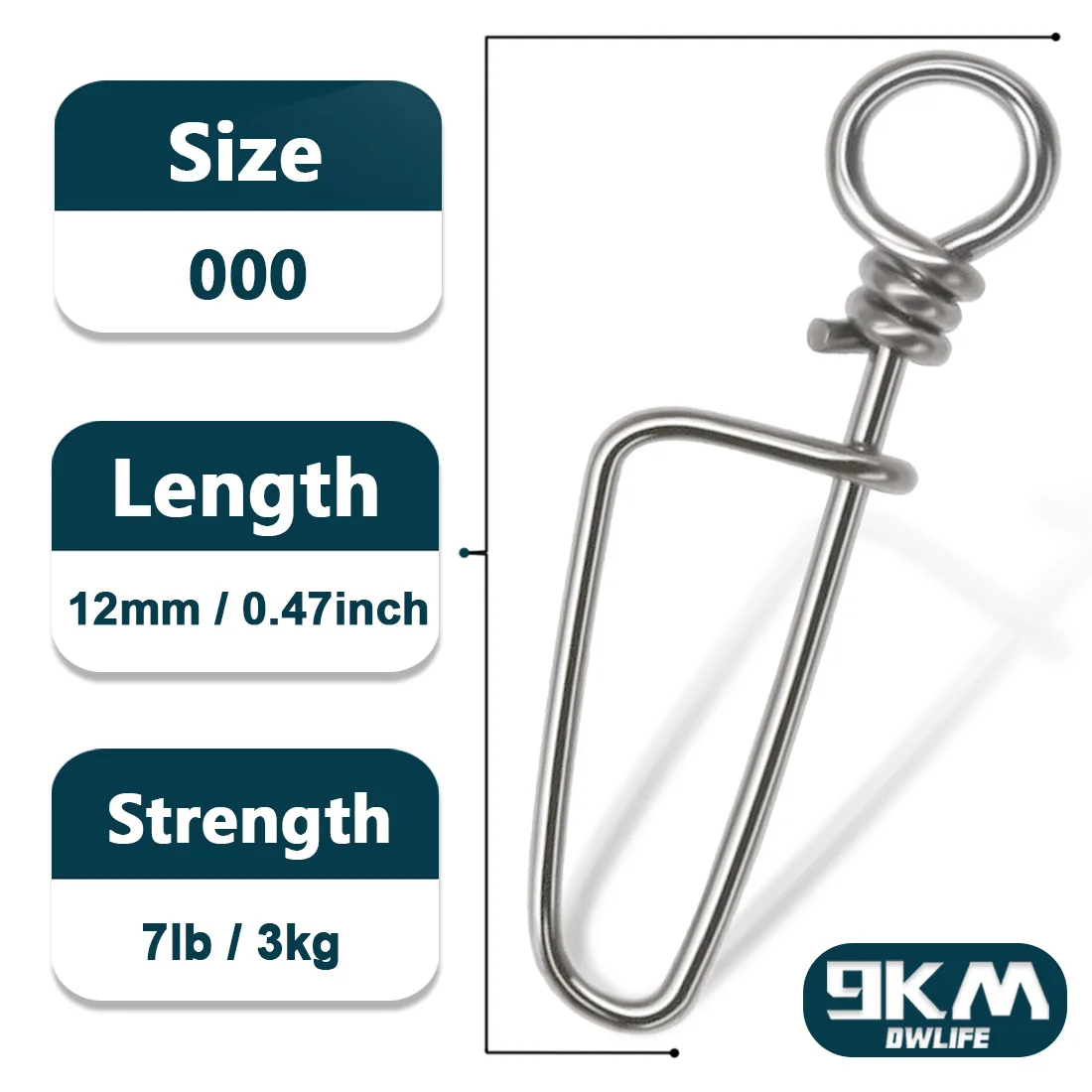 Size000 12mm 3kg