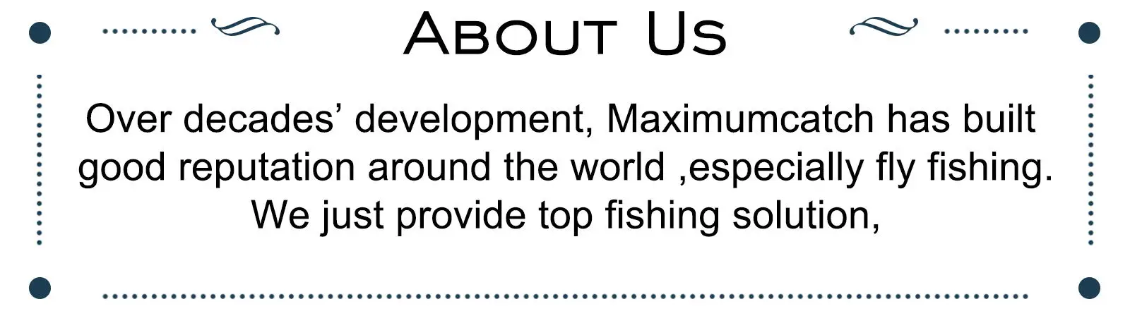 Experimente el mundo de la pesca con mosca con maxiumcatch su solución de pesca superior