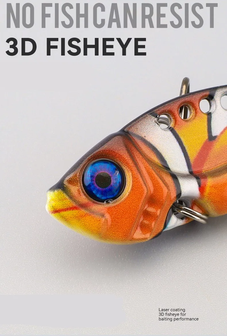 ¡Experimenta la emoción de la pesca con el último señuelo 3D de peces!