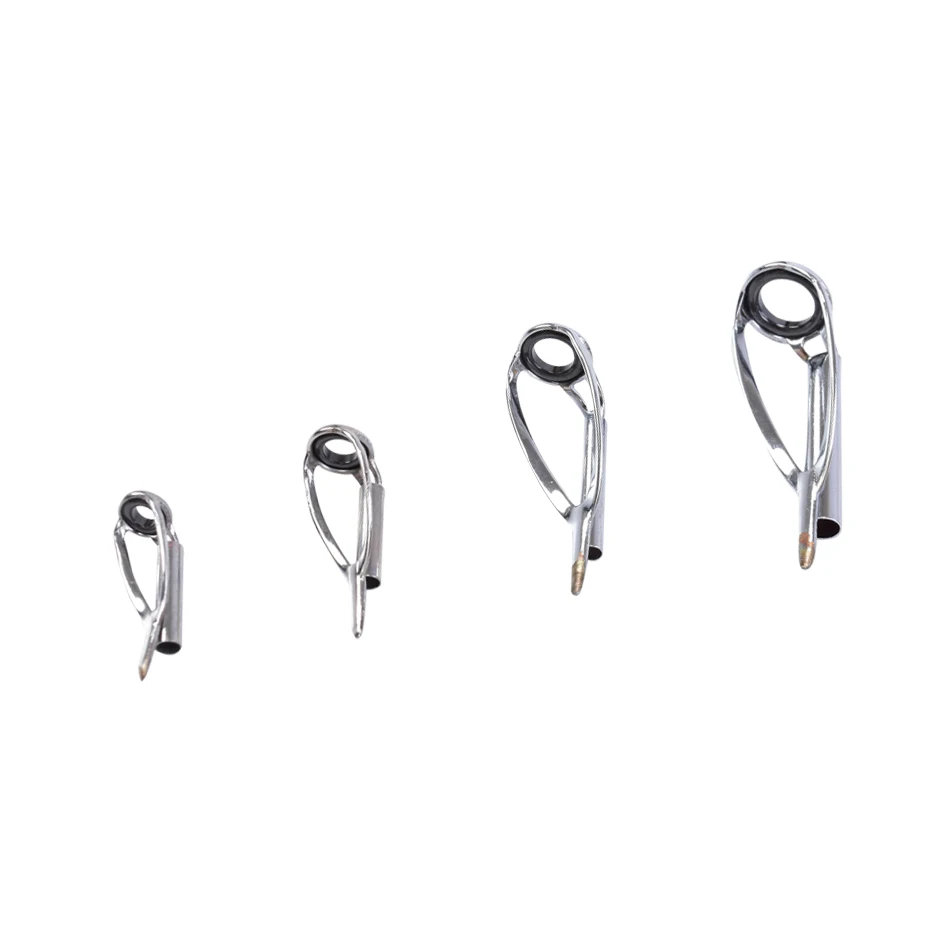 10 uds/Kit SIC CR soporte de guía superior anti-enrollado versión mejorada anillo de caña guía de reparación accesorio de caña de pescar de repuesto - imagen 3