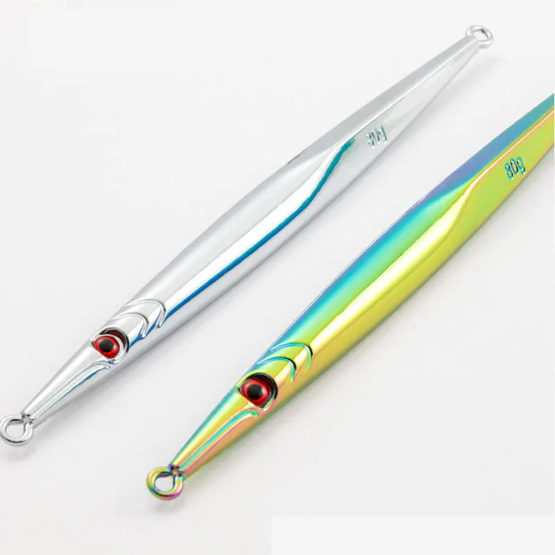 Como plantilla rápida, cebo para pescador, velocidad Vertical, señuelo que se hunde, 60g80g, cuchara de Pesca, Jigging de Metal, cebo Artificial, Leurre de mar - imagen 5