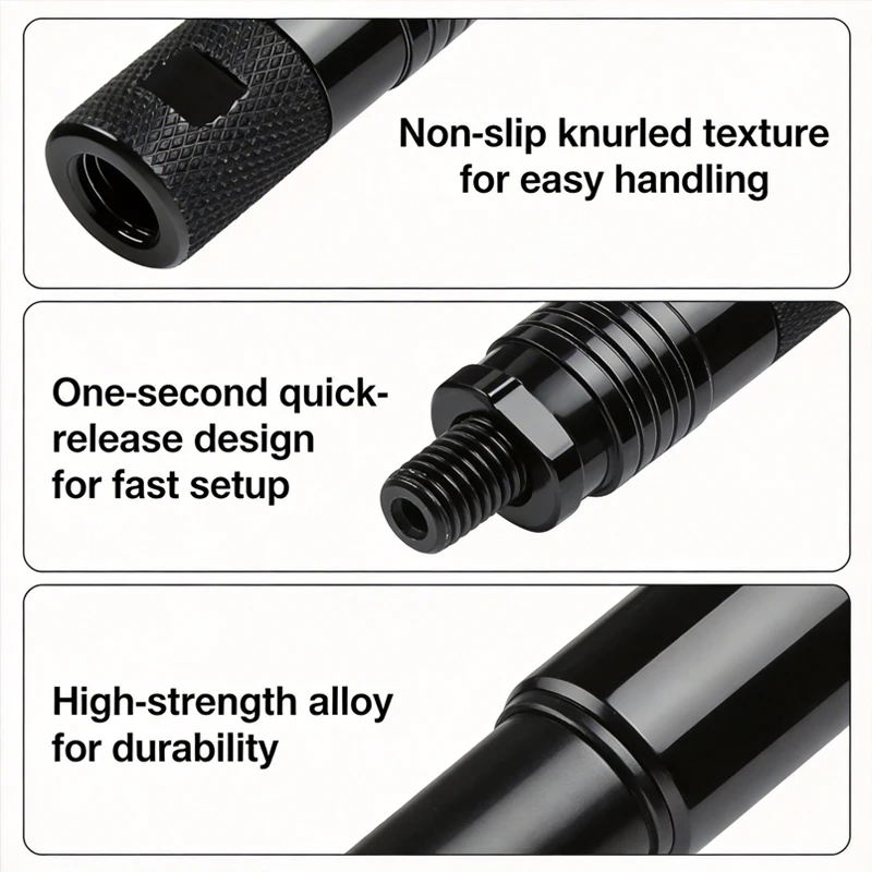 JSFUN Adaptador Alarma Picada Carpa - Conector Rápido M3/8 - imagen 3