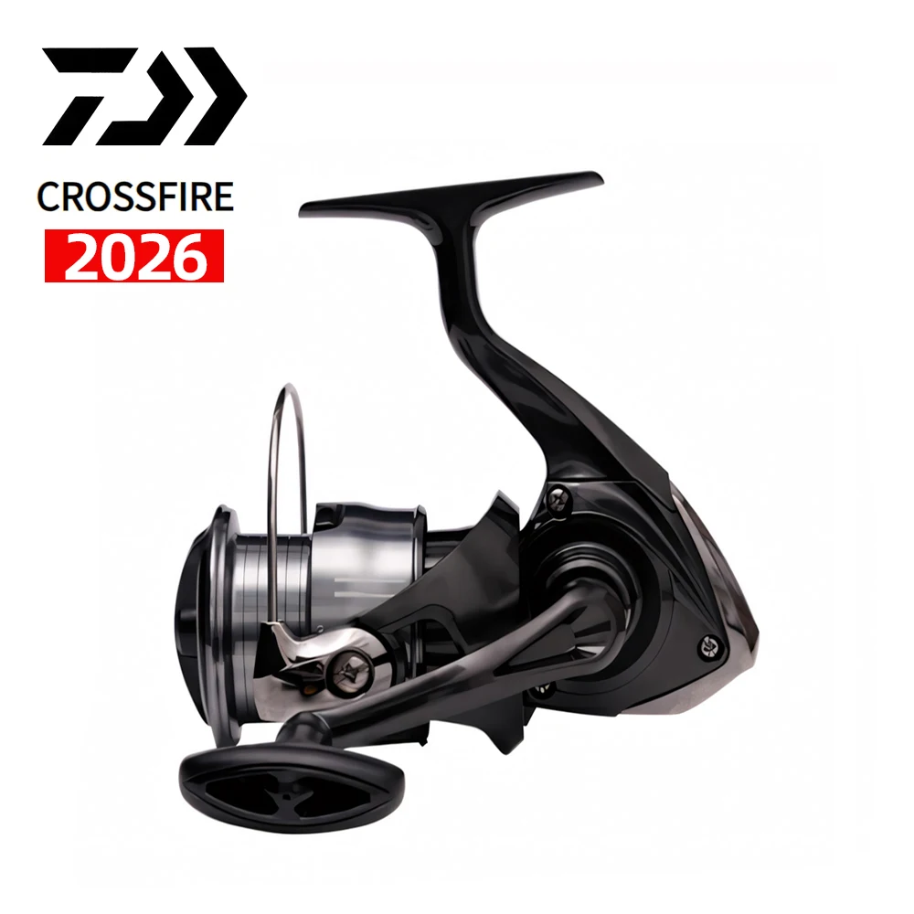 2026 DAIWA CROSSFIRE LT carrete de pesca giratorio arrastre máximo 5-12KG BB 3 + 1 relación de engranaje 5,2-6,2 carrete de pesca de agua de mar