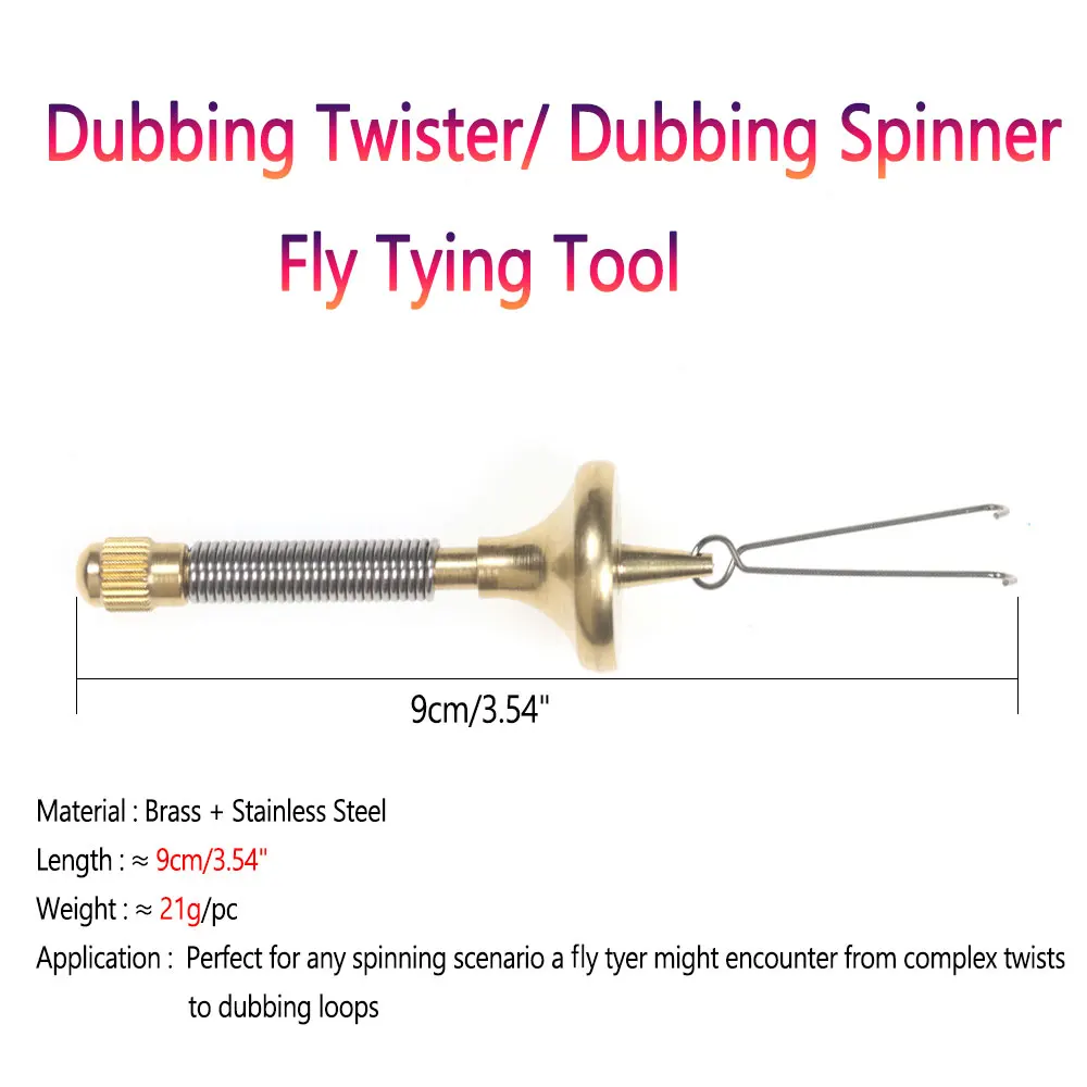 Bimoo, 1 unidad, latón/acero inoxidable, doble giro, Spinner, aparejos de Pesca portátiles, herramientas Iscas, plantilla, herramienta para atar moscas - imagen 3