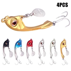 Señuelos VIB con lentejuelas giratorias Free Fisher – 7,5-15g Vib metálico
