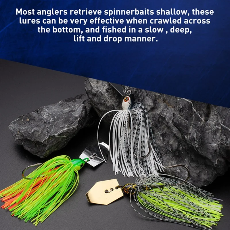 Top 7g/9g/11g/14g/21g cebo Chatter Artificial Super Break Blade señuelo de Pesca para lubina trucha Jackall Charablade accesorios de Pesca - imagen 5