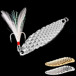 Señuelos metálicos con lentejuelas para lubina - cebo de diamante