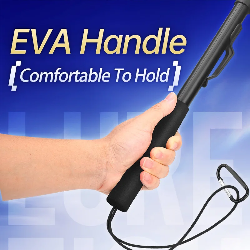 WEIHE 1 pieza de red plegable 17 #   Empuñadura EVA de bolsillo de malla de silicona de 40,5 cm - imagen 5