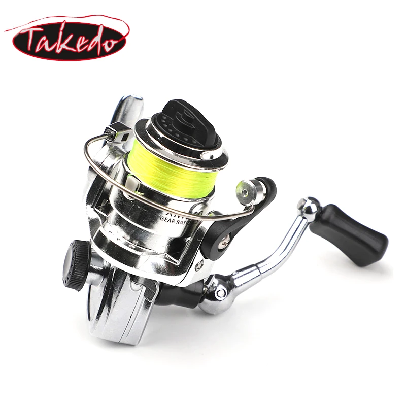 TAKEDO MYH4 pesca en el mar 1M 1,4 M 1,6 M caña para niños Mini caña de pescar y carrete giratorio caña de barco caña de hielo cañas de pescar telescópicas - imagen 4