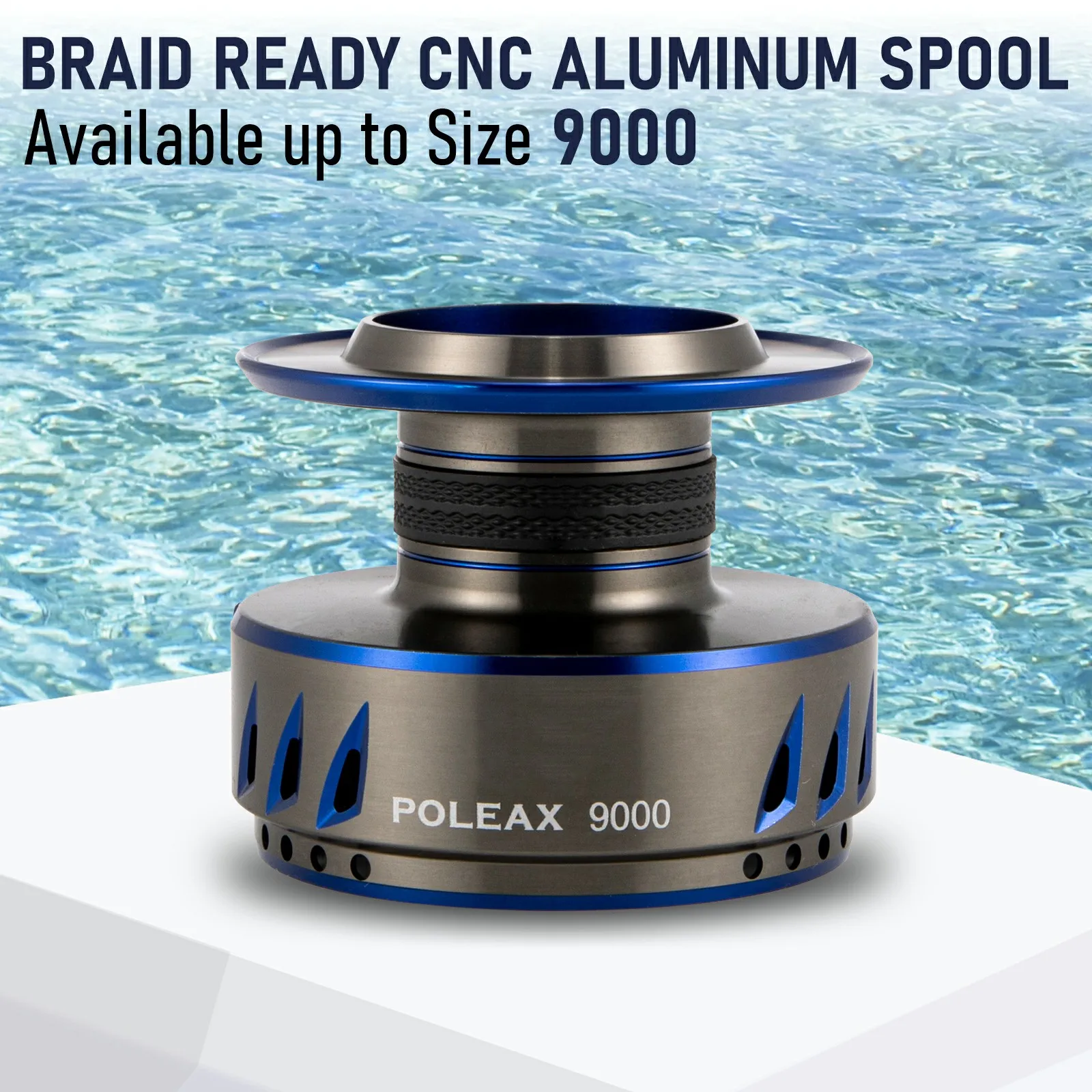 Carrete Spinning de Aluminio para Aguas Profundas – Gran Capacidad - imagen 4