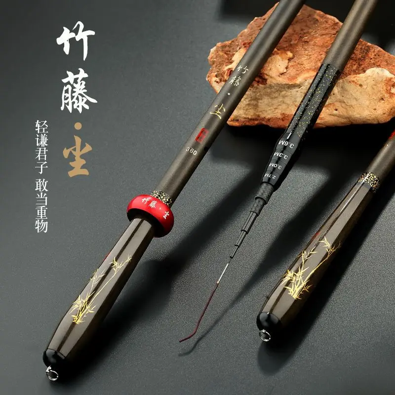 Caña de pescar de posicionamiento de sección ultracorta, 1,8 ~ 8,1 m, de bolsillo, de mano con secciones cortas, 19/28 de ajuste - imagen 4