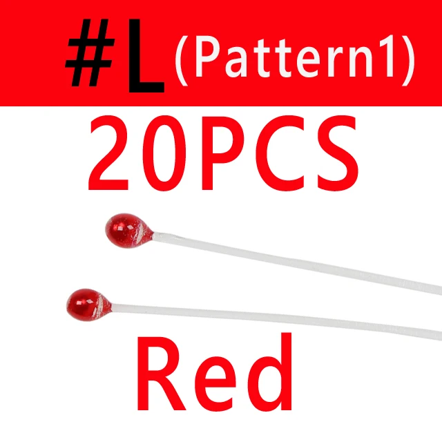 20PCS P1 L red
