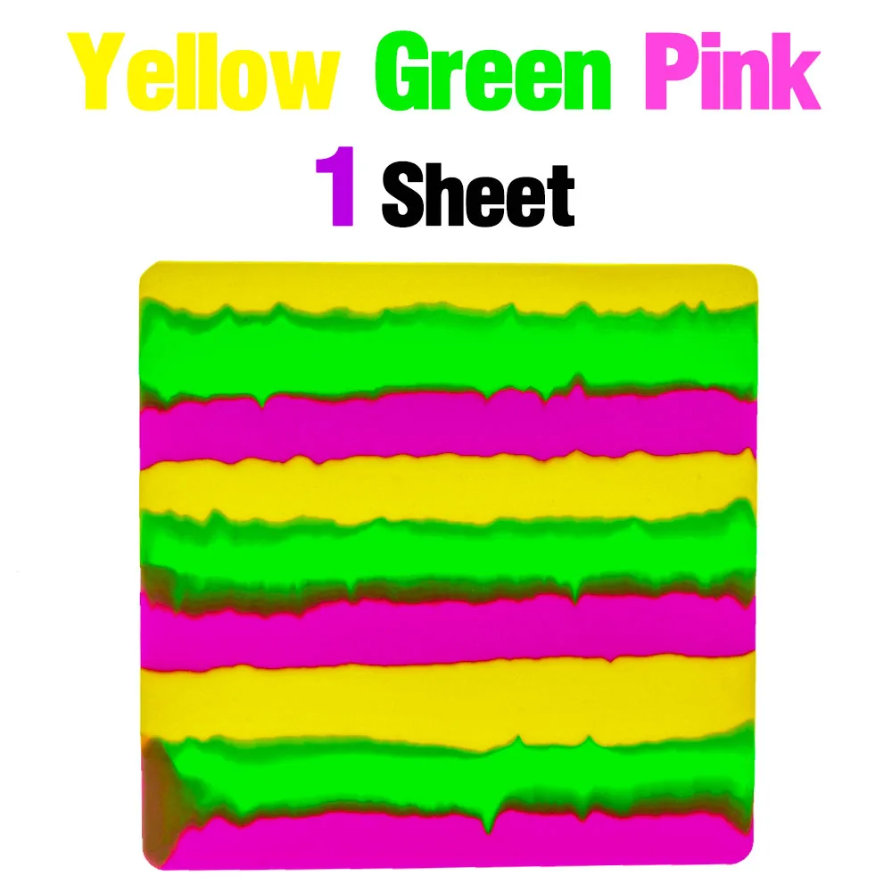 Yellow Green Pink