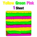 Yellow Green Pink