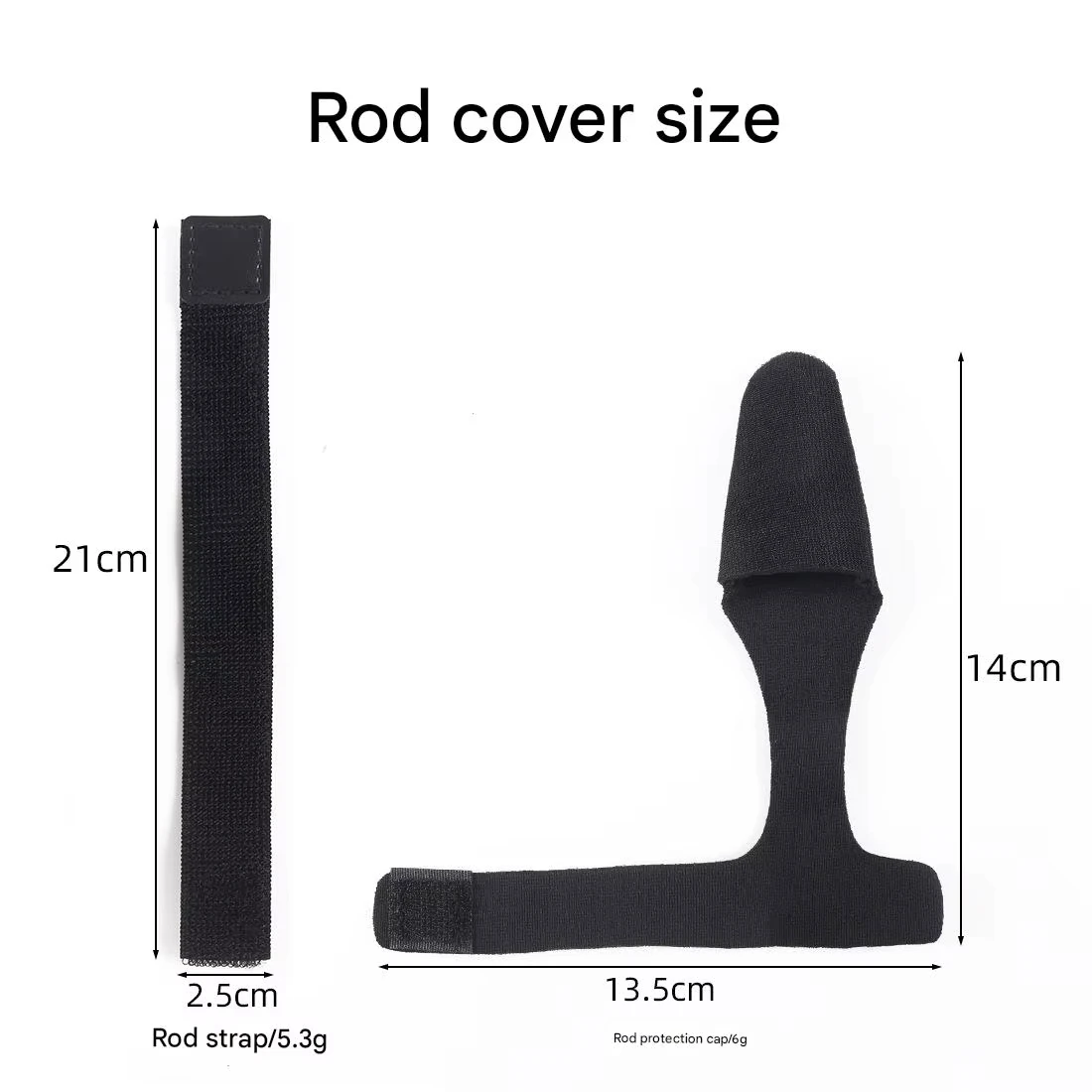 Funda elástica con correas para caña de pescar GEA - imagen 5