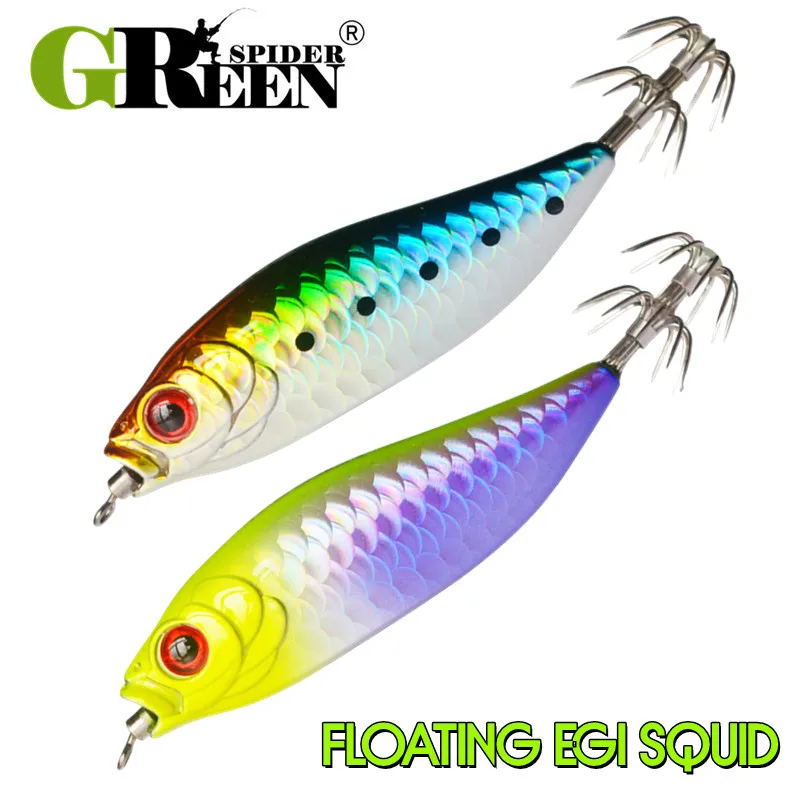 Señuelo luminoso UV para pesca de camarón y calamar
