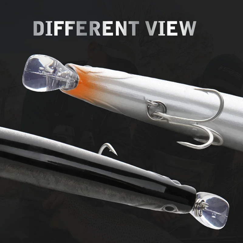 Wondershot-señuelo de pesca profesional, cebo de calidad para pesca en el mar, A20, JERK MINNOW 125F, 125mm, 21g - imagen 3