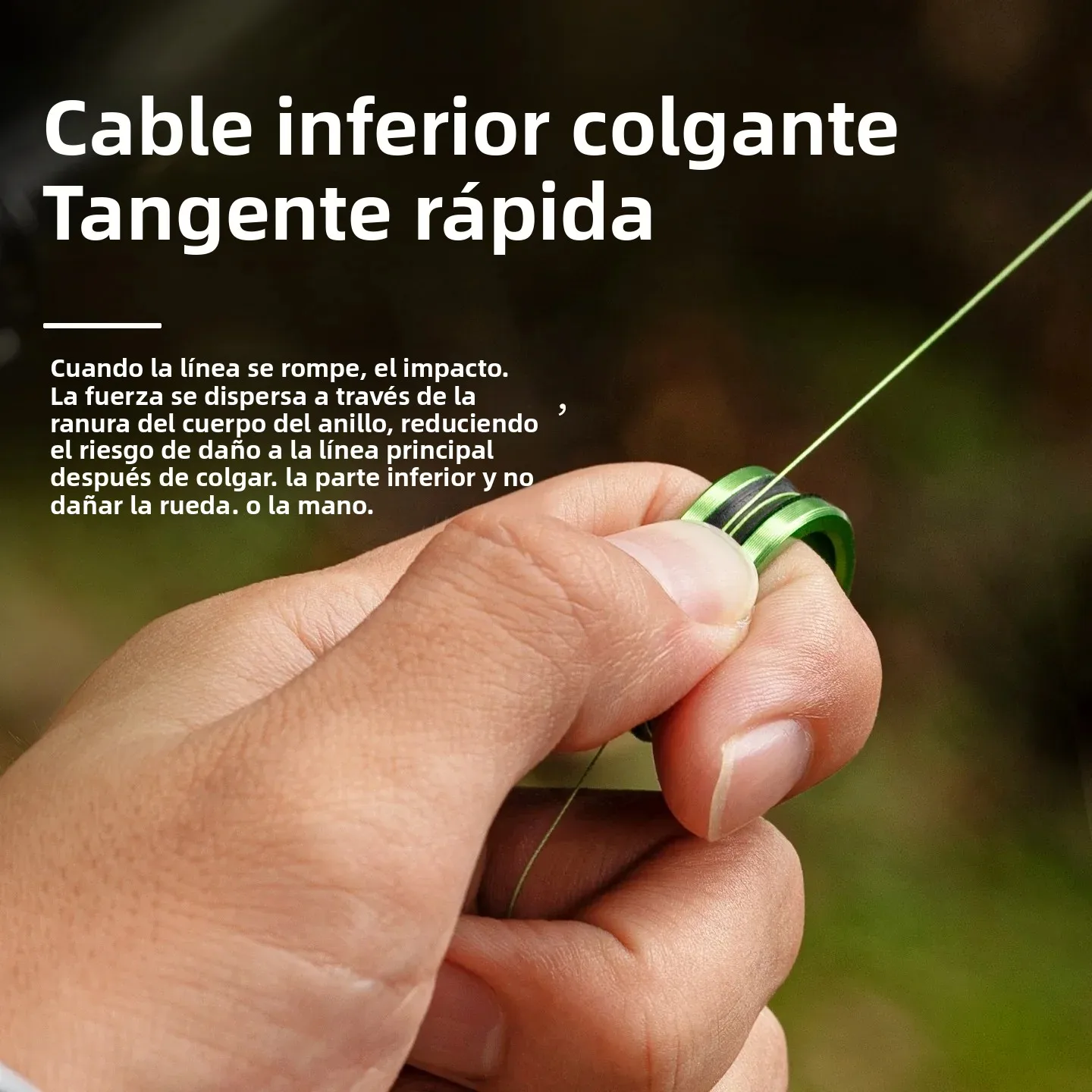Anillo cortador de línea – Aleación antinudo para Leader - imagen 5
