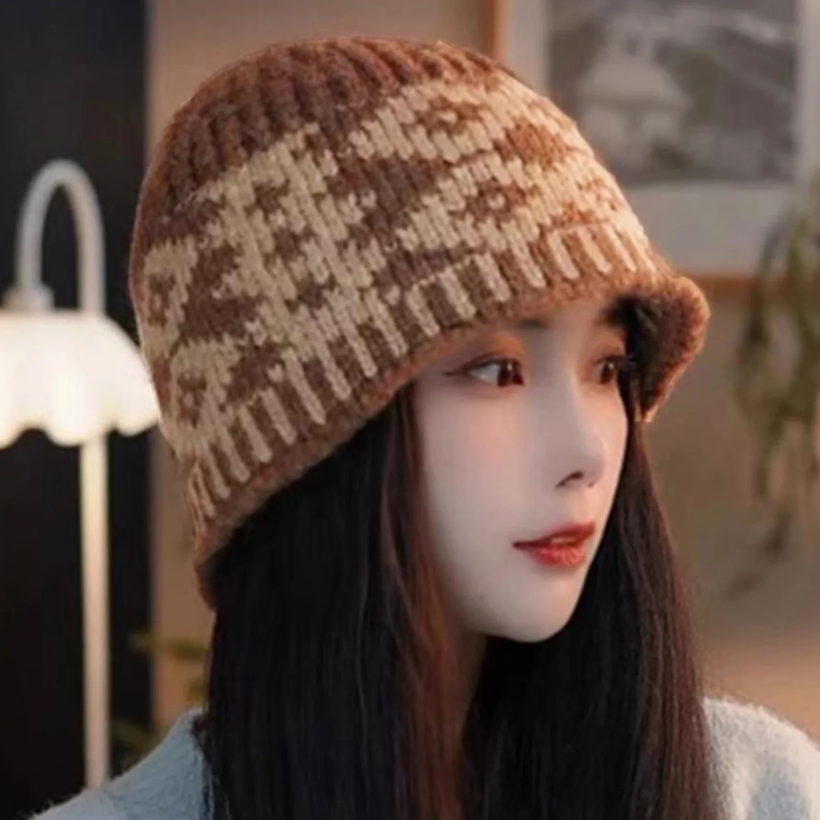 Gorro de pesca ajustable cortavientos térmico para invierno - imagen 5