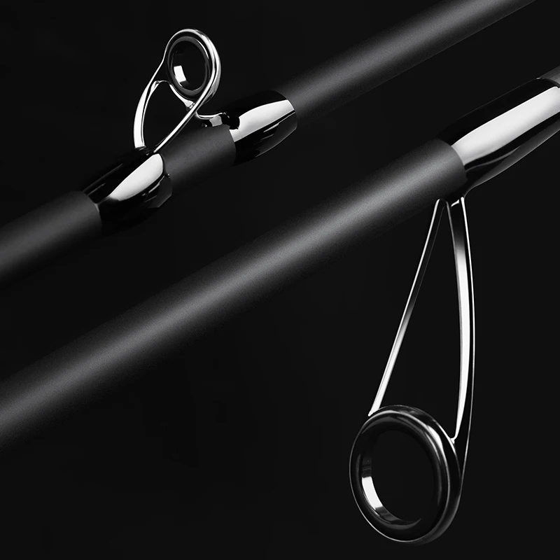 BILLINGS RELAX Caña de pescar de viaje portátil de 5 secciones, caña de pescar giratoria/baja de fibra de carbono ultraligera con mango de EVA - imagen 2