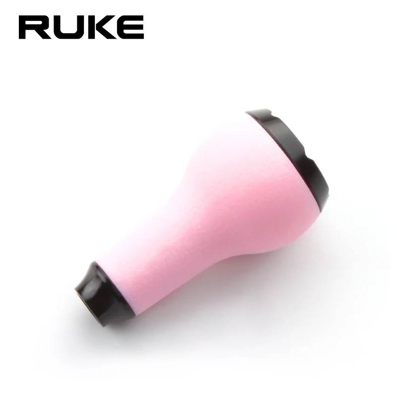 Ruke, 1 unidad, perilla de TPE para carrete de pesca, perilla de mango de carrete giratorio para Baitcasting, incluye 2 uds. De rodamientos, accesorio de carrete DIY para tipo Shima/Dai - imagen 5