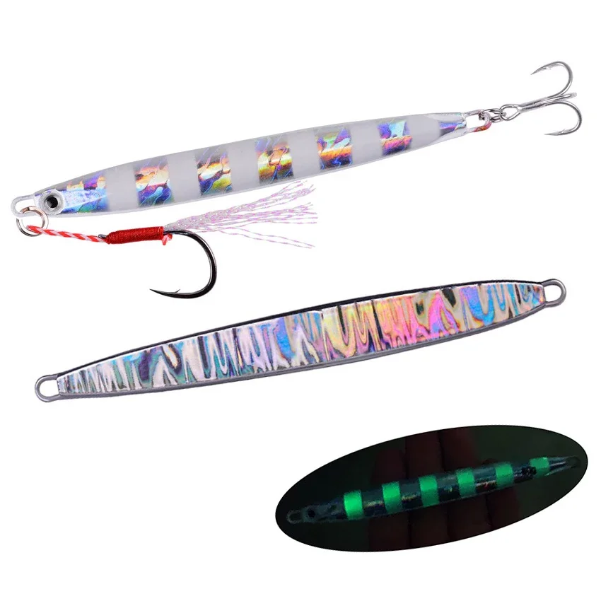 Juego de señuelos de Metal para pesca, 21 piezas, 40g, 30g, 20g, 15g - imagen 4