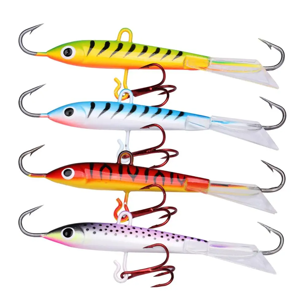 Goture-señuelo equilibrador de invierno, 8,3 cm, 18g, pesca en hielo, Jigging Rap con perfil de pececillo, equilibrio para Lucio, pesca de trucha, 4 colores, 1 ud. - imagen 5