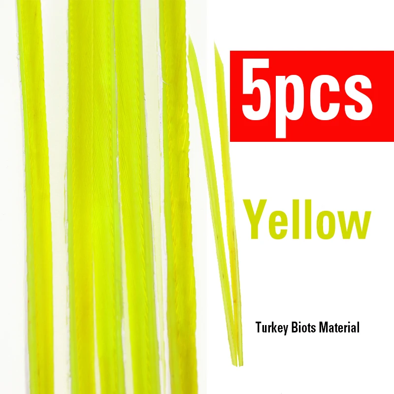 5pcs Yellow