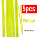 5pcs Yellow