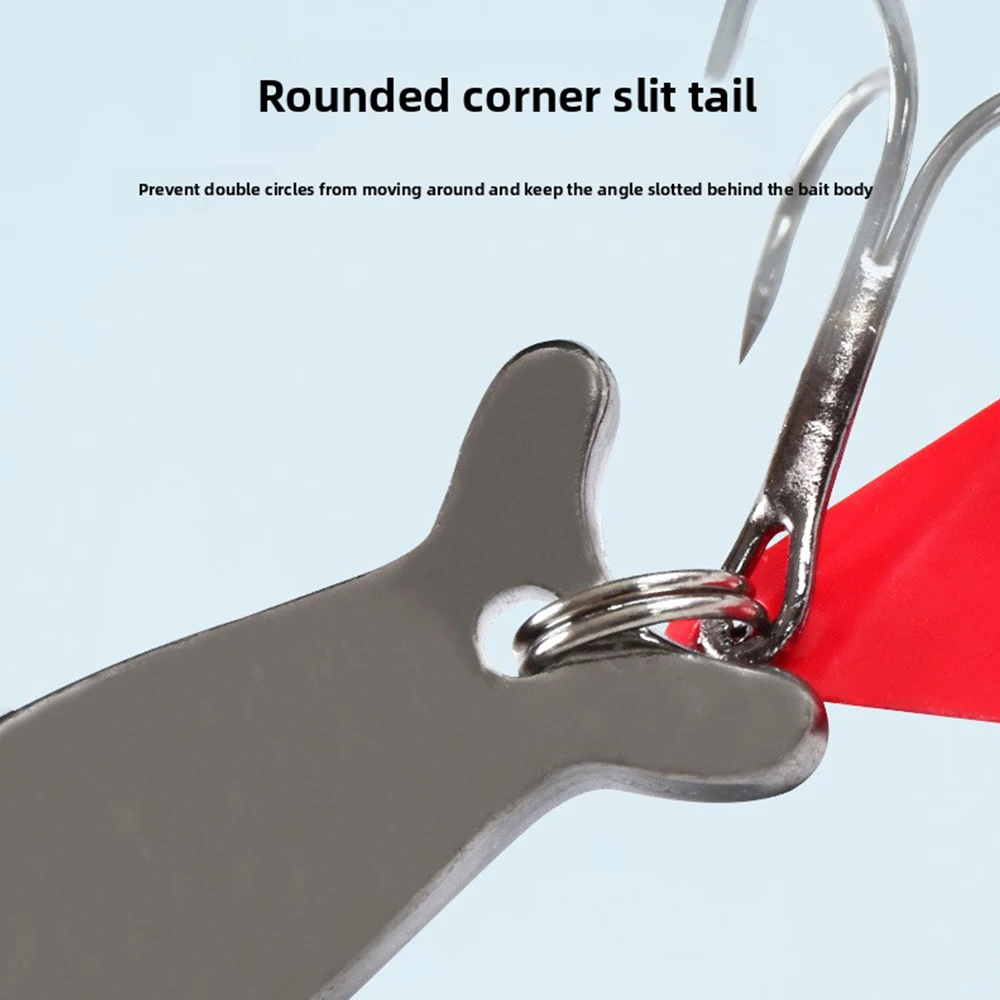 Combinación de 10g, 14g, 21g, 28g, espiral giratoria, cucharas largas fundidas, señuelo de pesca, tornillo giratorio, cebo de Jigging de Metal con rotación - imagen 4