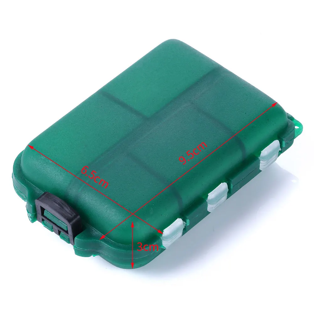 Caja de aparejos mini con 10 compartimentos – Accesorios de pesca - imagen 3