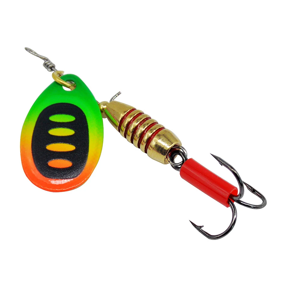 WALK FISH 5,9 cm 5g Spinner señuelo Luya Spinner compuesto giratorio lentejuelas Metal pesca cebo engranajes pesca océano lago falso cebo duro - imagen 2