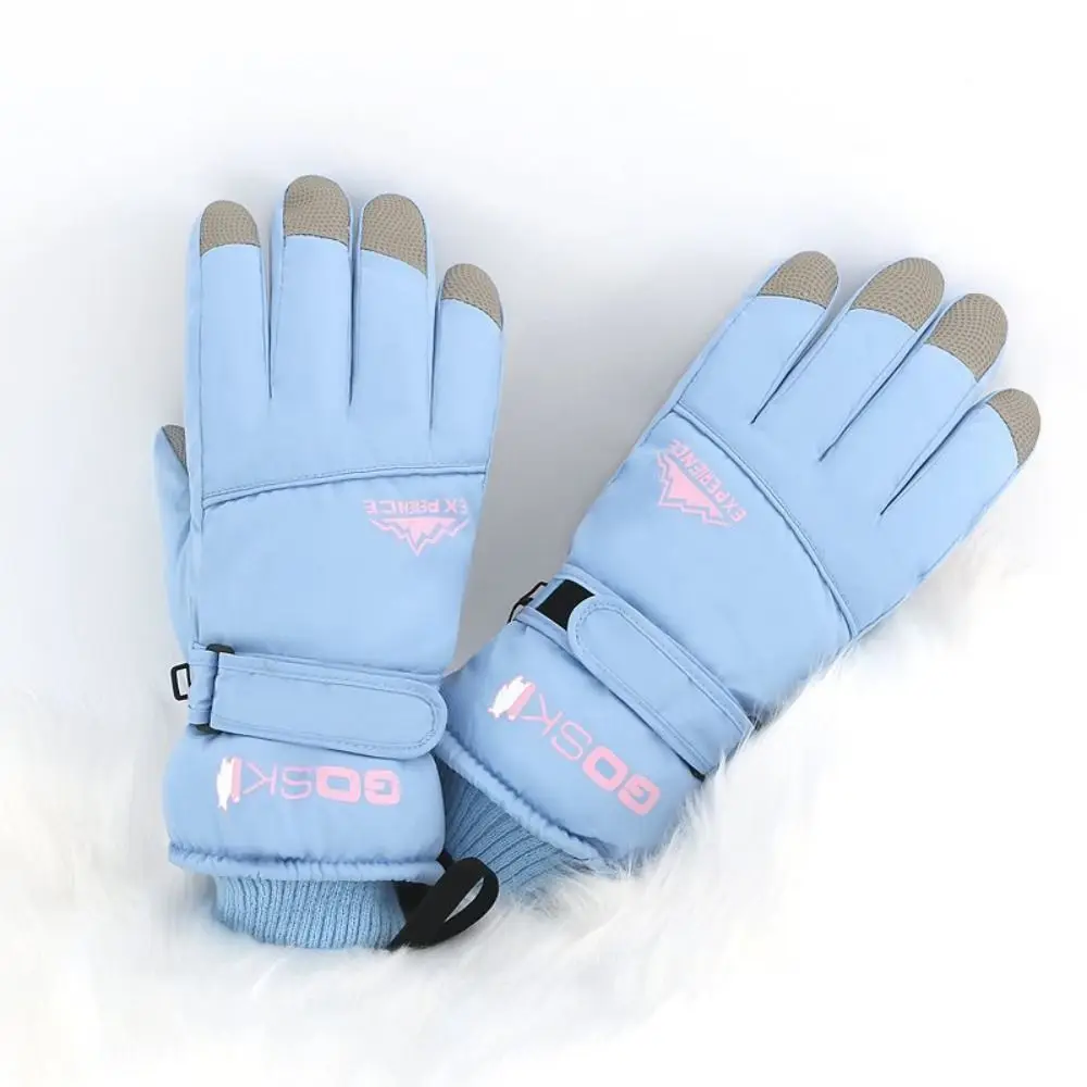 Nuevos guantes de pantalla táctil, guantes cálidos de invierno, herramientas cálidas impermeables, guantes de esquí al aire libre, guantes gruesos de terciopelo a prueba de viento - imagen 5