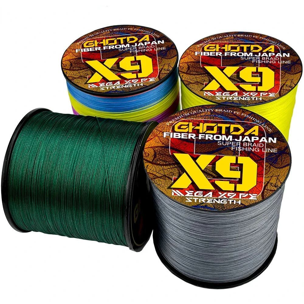Línea de pesca trenzada Premium Super x-wire X8 X9 X12, 300M, líder en lubina, multifilamento, 18-120lb, 0,14mm-0,55mm - imagen 3