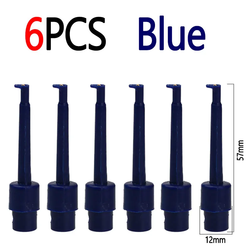 6pcs Blue