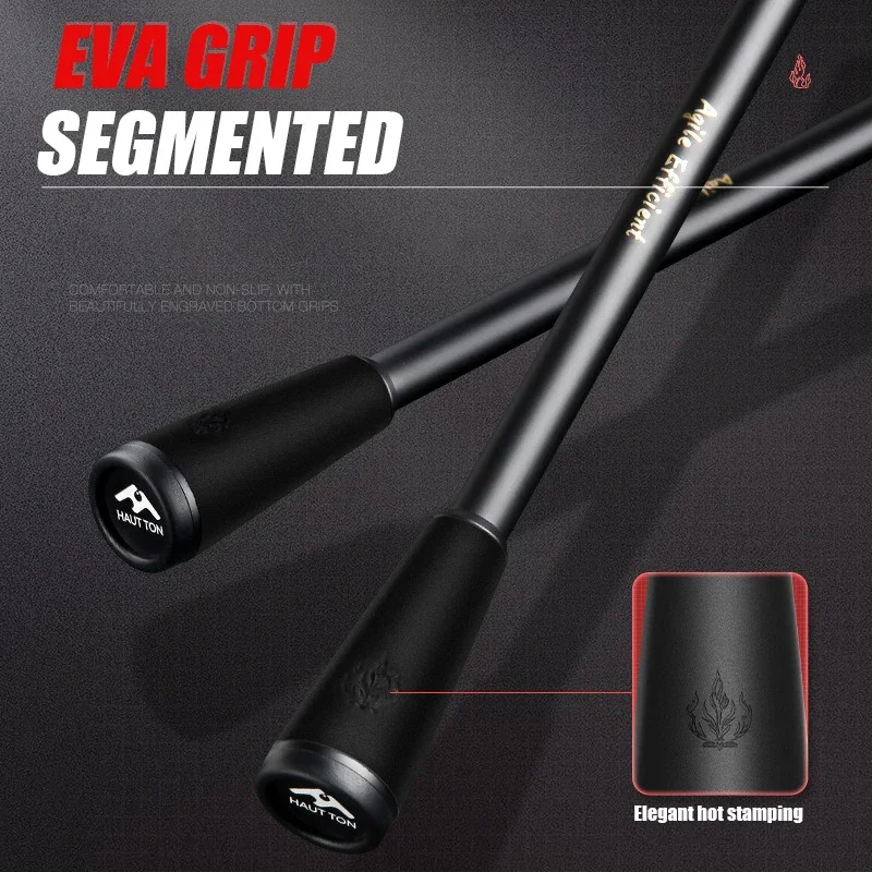 Caña de pescar giratoria de fundición, anillo Fuji de 1,68 m, 1,8 m, caña ultraligera de fibra de carbono, mango EVA de 2 secciones, peso de señuelo de 3-15g - imagen 5