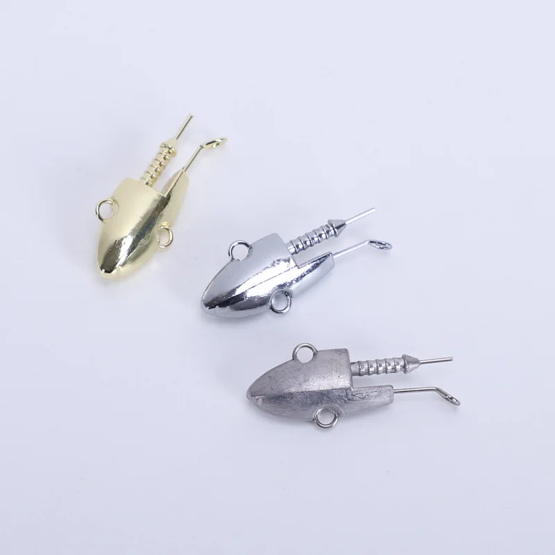 Nuevo cebo de lubina, cebo biomimético con cabeza de plomo, pesca en barco, cebo con cabeza de plomo, cebo para perca - imagen 4