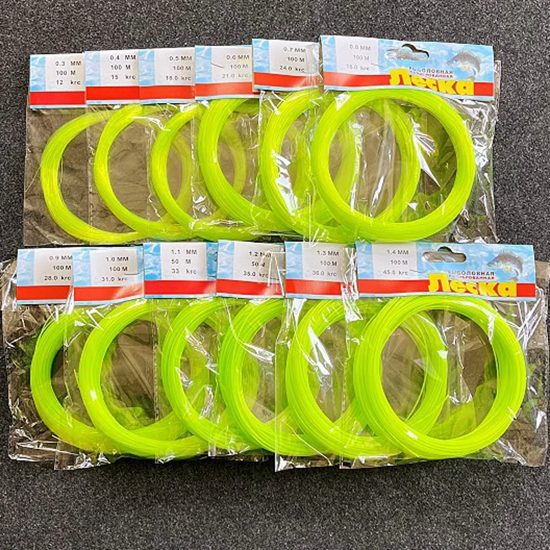 Sedal de pesca de gran tamaño, hilo de nailon monofilamento Extra grueso de 100mm, equipo de pesca en el mar, 1,0 m - imagen 4