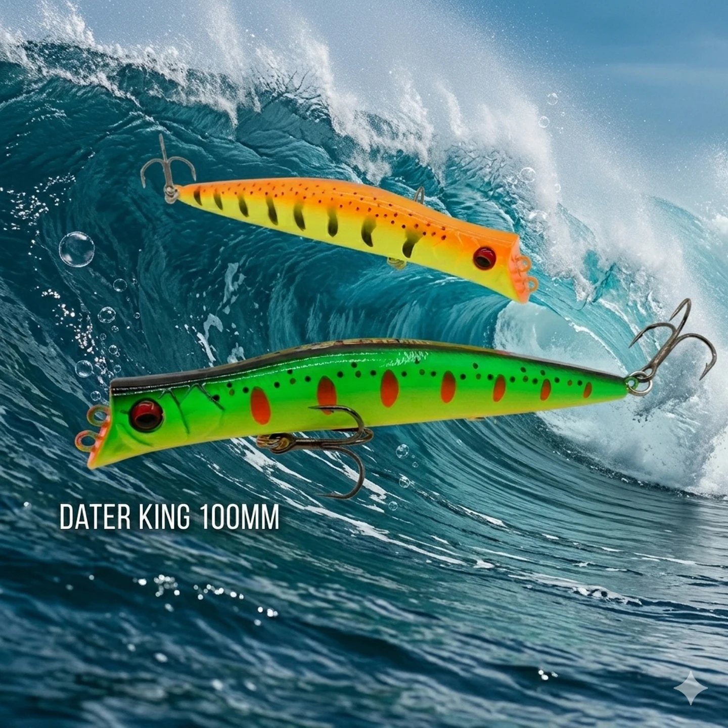 Popper KESFISHING 100mm – Señuelo superficie lubina - imagen 5